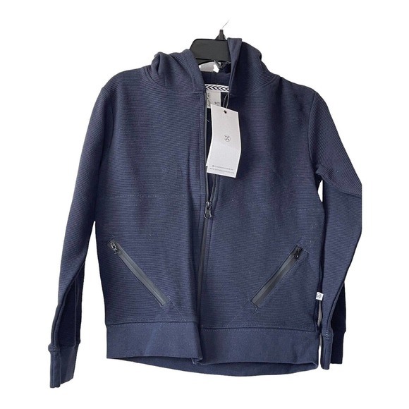 SOVEREIGN CODE LOS ANGELES KIDS Navy full zip Hoodie BOY'S SZ XL 18/20 - Picture 1 of 3